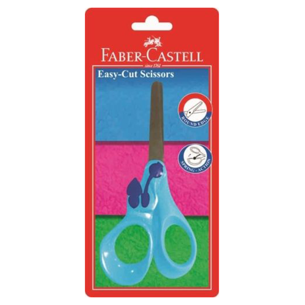 Faber Castell Spring Kids Scissors Children Toddler Safety Scissor